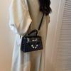New Kelly Bag Fashion Women's Versatile Messenger Bag Small Square Bag Premium Shoulder Bag Handbag