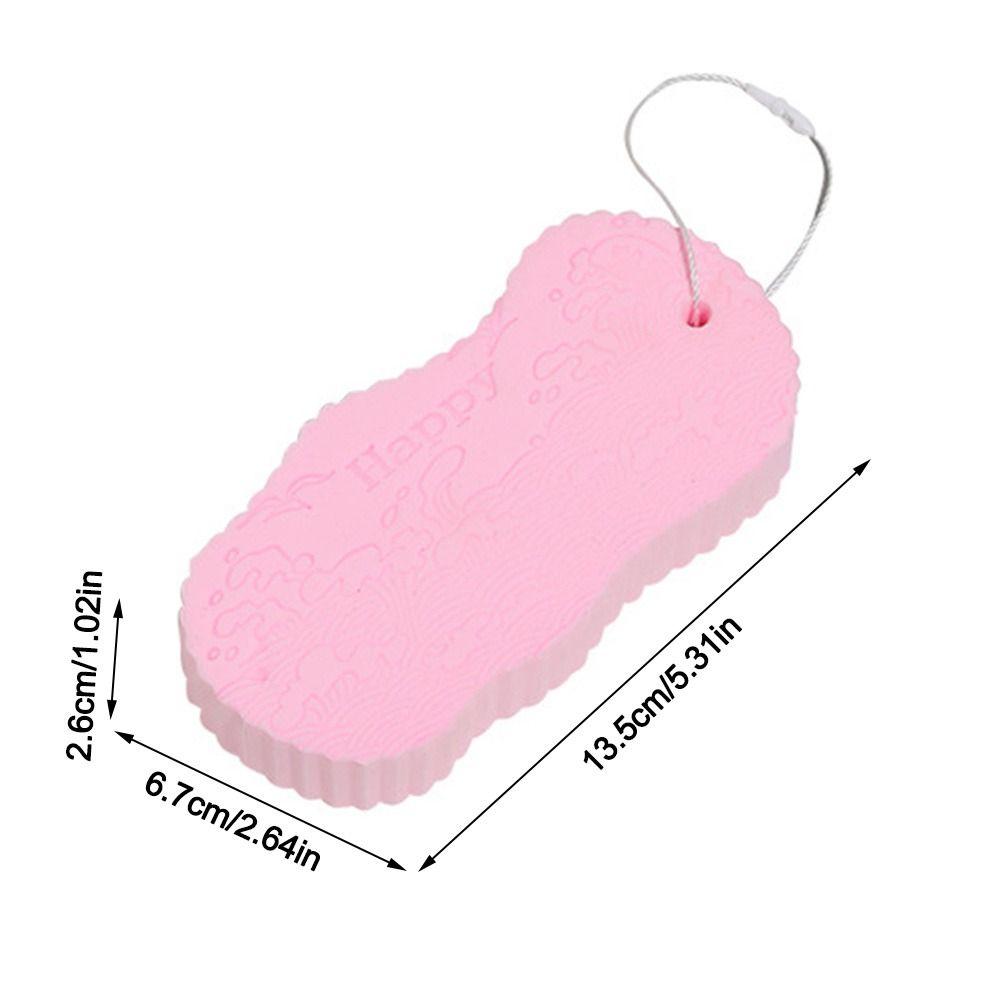 Soft Exfoliating Scrub Sponge 3D Bath Sponge Portable Shower Brush  Body Care