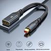 8K Mini  to  Cable Bi-Directional Mini  to  Cable 8K  for Laptops Monitors