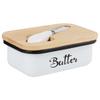 2025+ Butter Dish with Lid,Butter Dish for Countertop,Metal Butter Keeper with Multipurpose Butter Large Butter Container