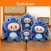 Stitch Labubu Plüschtier Hasenkissen für Mädchen, Geschenk, weiche Tierdekoration