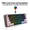 Wired Gaming Keyboard Water Resistant Gaming Keyboard RGB Lighting Keypad