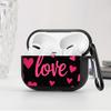 Romantisches Rosa Herz Muster Kopfhörerhülle Cover Case Für Airpods Pro 3 4 1 Pro2 Pro3 2
