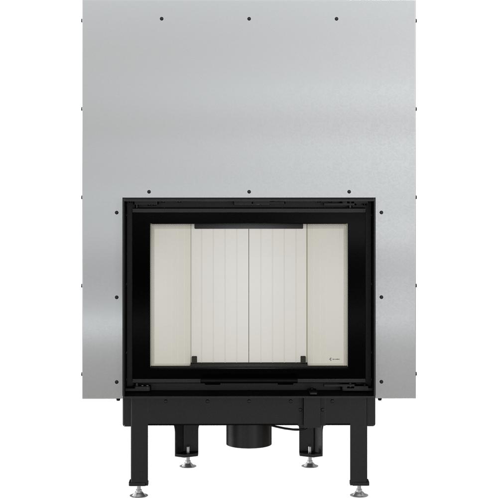 Steel fireplace KRATKI NADIA 10 kW Ø 200 Lift-up