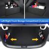 For XPeng P7i ~2024 MK1 E28a Car Trunk Storage Partition Multifunction Storage Box Thicken Trunk Side Partition Auto Parts