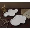 DIY Crystal Droplet Gypsum Cement Mold European Style Lace Relief Storage Tray Resin Mould Mirror Surface Silicone Molds