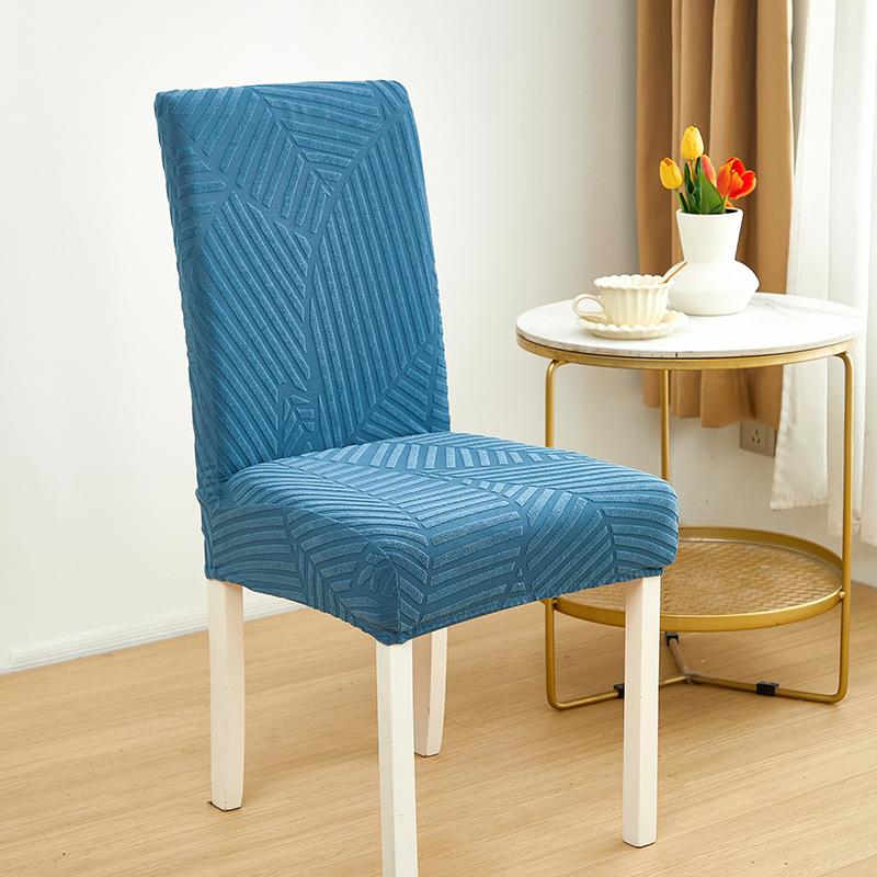 Waterproof Jacquard Dining Chair Covers, Chair Covers For Dining Room Stretch Kitchen Chair Protector Cover, Removable, Washable