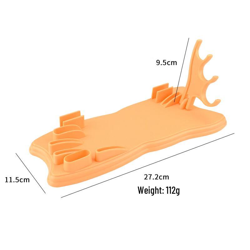 Abay Foldable Standing Plastic Knife Block