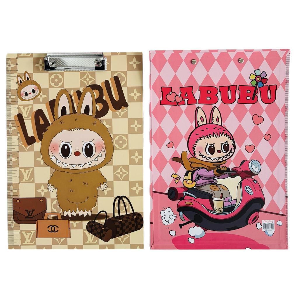 A4 Board Clip Cartoon Style Girl Heart High Value Creative Student Special Writing Pad