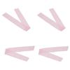 100pcs Tattoo Clip Cord Covers Pink Translucent Disposable Hygiene Tattoo Clip Cord Sleeves