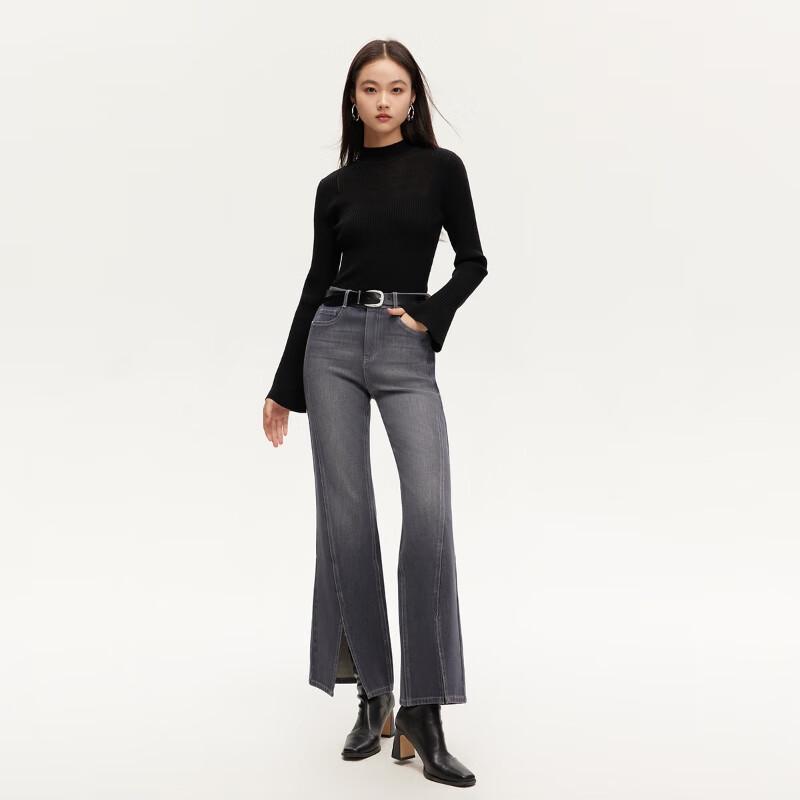 

VEROMODA Women s High-Waist Washed Straight-Leg Jeans M (165/68A)