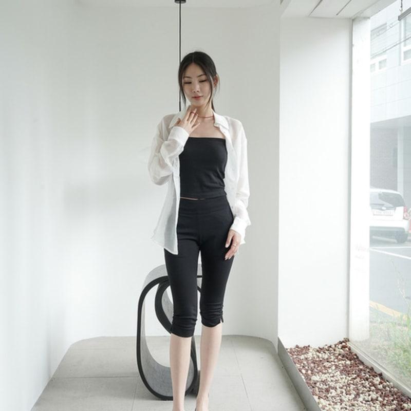 modernlike silver 925 coral red pearl anklet 2mm