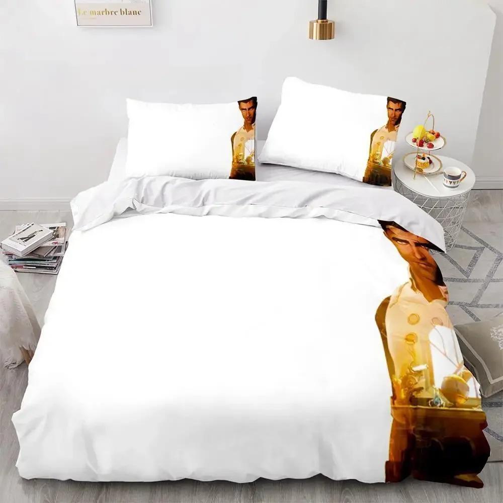 Anime Good Game Jinx Bedding Set Single Twin Full Queen King Size Bed Set Adult Kid Bedroom Duvet Cover Sets Ropa De Cama Kawaii