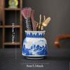 Blue and White Porcelain Tea Ceremony Accessories Ceramic Kung Fu Tea Utensils Mountains and Waters The 6 Heroes Teaware