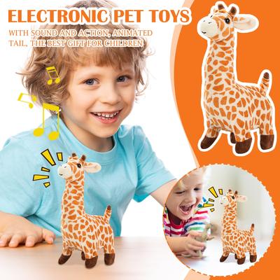 Giraffe Singing Toy Baby Creative Doll Has Childlike Interest