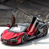 1:24 Scale Lambor Revuelto Veneno Sports Car Model Toy Light Music Shock Absorption Supercar Doors Opened Vehicle Kids Gifts