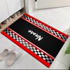 Custom Name Racing Printed Carpet, for Office Chair Living Room Bedroom Kitchen Room Decor Gifts.