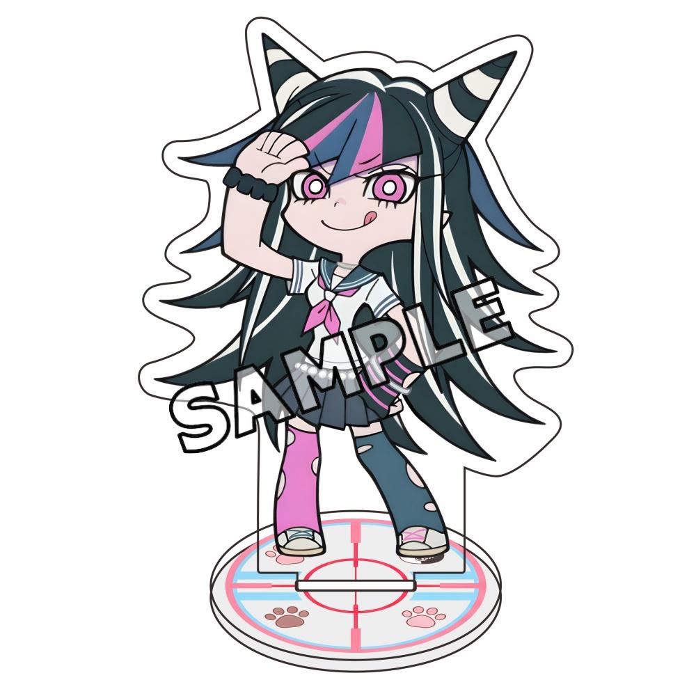 10cm Q Version Danganronpa Acrylic Stand Key Nagito Chiaki Kokichi Kyoko Anime Desktop Decor Birthday Collection Gift