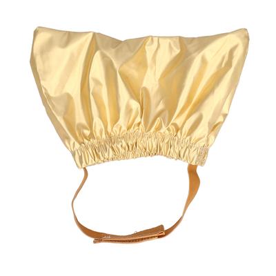 Cat Bathing Hat Waterproof Anti Ear Adjustable Breathable Polyester Pet Shower Hat for DogsGold M