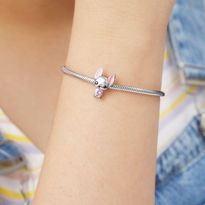 High Quality Fine Copper Metal Compatible With Authentic Original Bracelet High Quality Fine Jewelry Europe Cute Cartoon Doll Series Dangle Charm