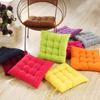 Thickened Dining Chair Seat Pad 46x46cm Slip Proof Chair Cushion for Kitchen Garden Office Multi Color
