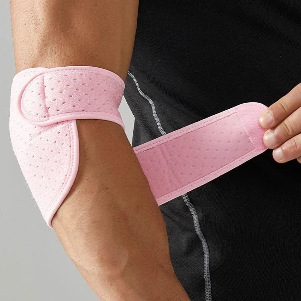 Doppelter Riemen Kompressions-Ellenbogenbandage Atmungsaktive Ellenbogen-Kompressionsärmel Damen