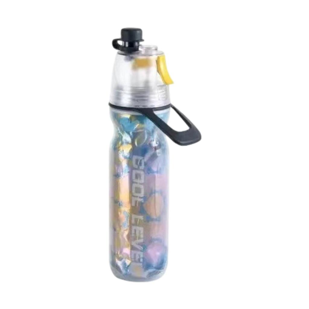 Misting Bottle 500ml 2 in 1 Mist & Sip Insulated Portable Spray Water for Outdoor Gym Soccer