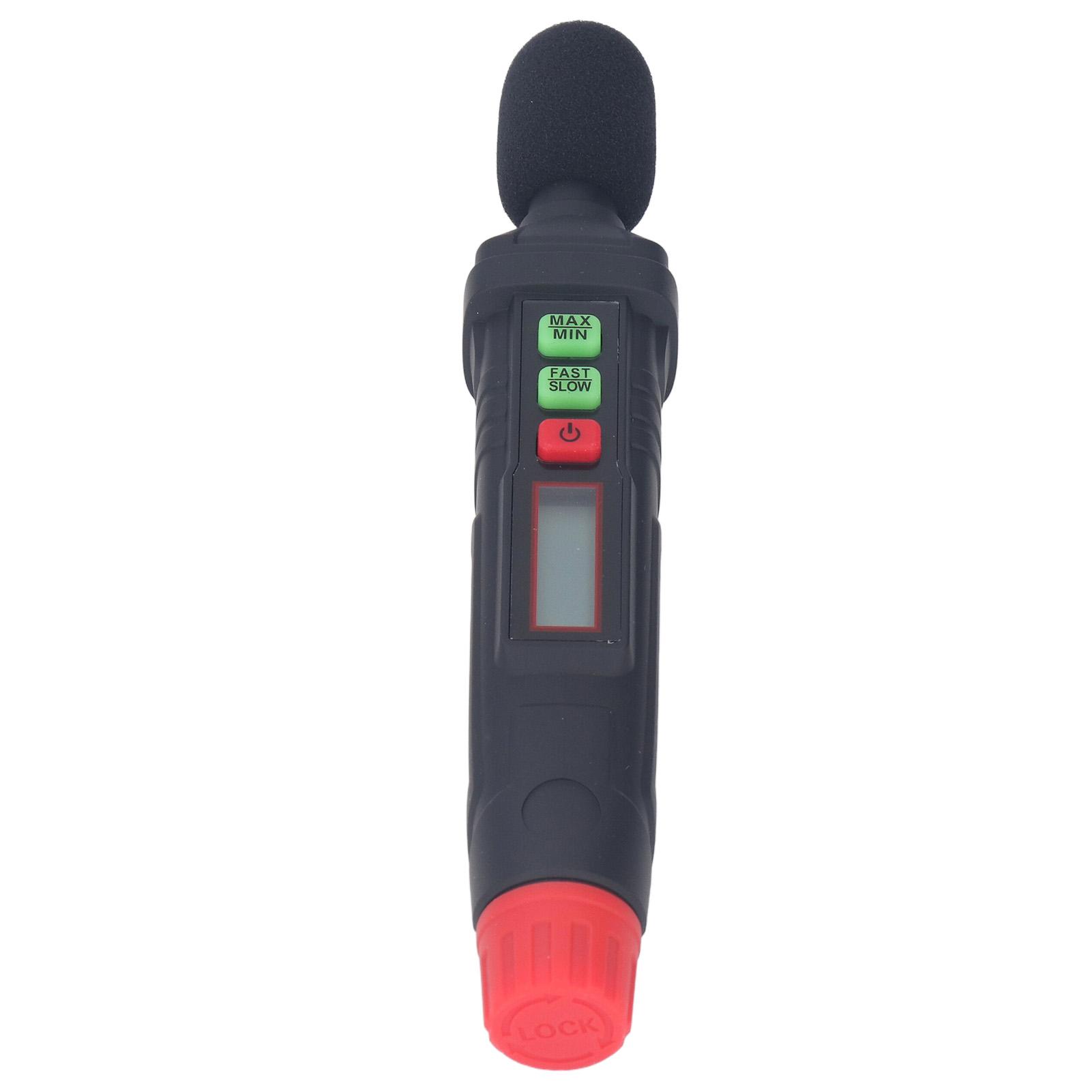 

Sound Level Meter 30 To 130dB High Accuracy Flexible Response Speed Noise Decibel Tester