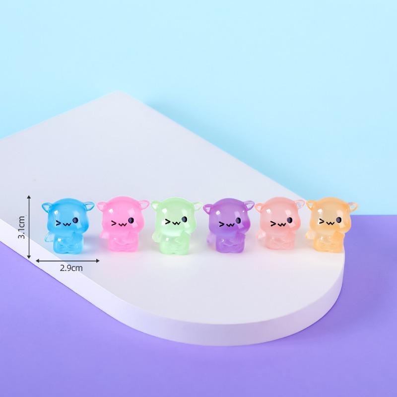 Micro-landscape Cute Glow-in-the-dark Halloween Ghost Pumpkin Decorative Accessories Car Desktop Small Ornaments