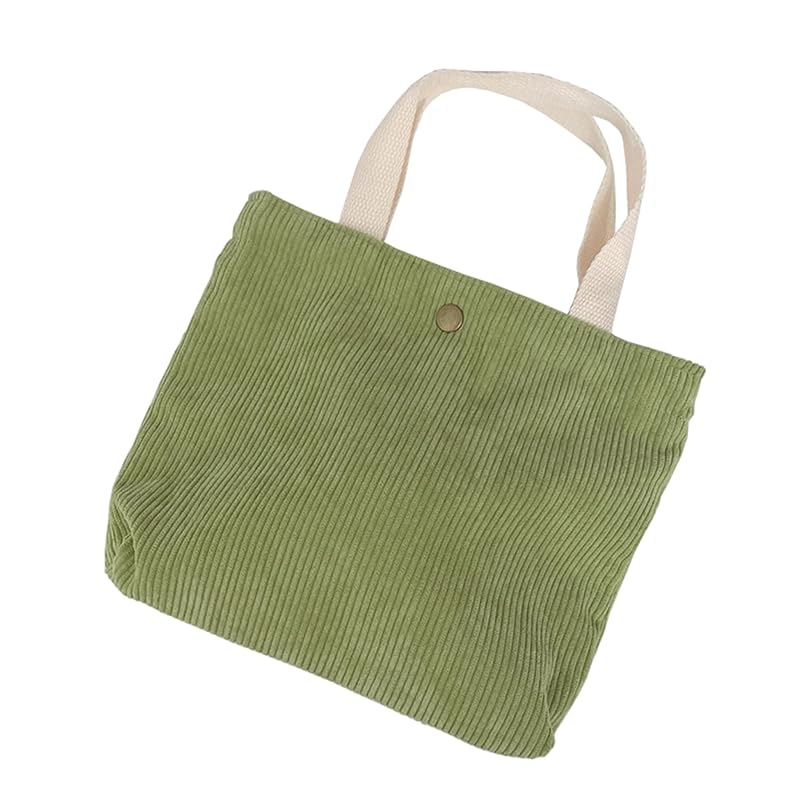 

[Lutesa] tote bag ladies Plain color handbag bag Smaller lightweight sub bag Going out casual Rich in colors (light green)