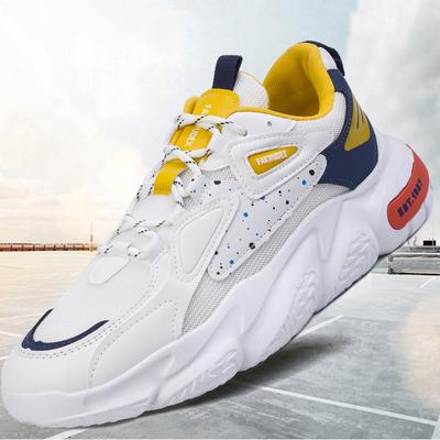 Sports Shoes Men's New Spring Mesh Men's Casual Running Shoes Low Top Breathable Student Shoes Daddy Shoes