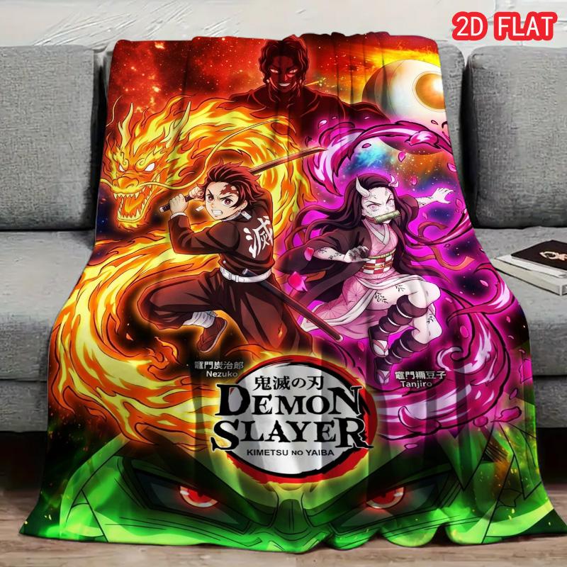 

Moon Blade Oath Print FlAannel Blanket, High quality Comfortable for All Seasons, Home Decor, Warmth and Comfort 80cm x 120cm