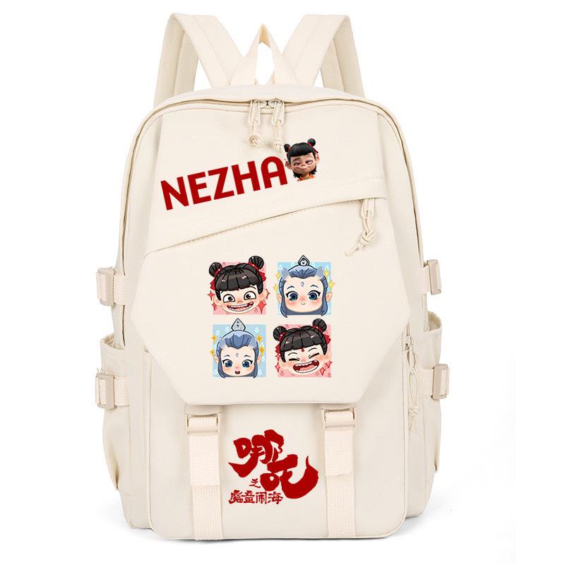 Nezha's Devil's Child Haohai School Bag Primary School Students Large Capacity Backpack Children's School Backpack Trend Fashion