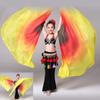 Multicolor Belly Dance Accessories Props Lightweight Colorful Scarves Flag Dance Props  Dance Party