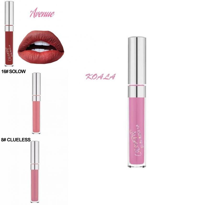 Premium Colourpop Ultra Matte Lippenstift-Flüssigstift in 37 atemberaubenden Farbtönen für mutige Looks