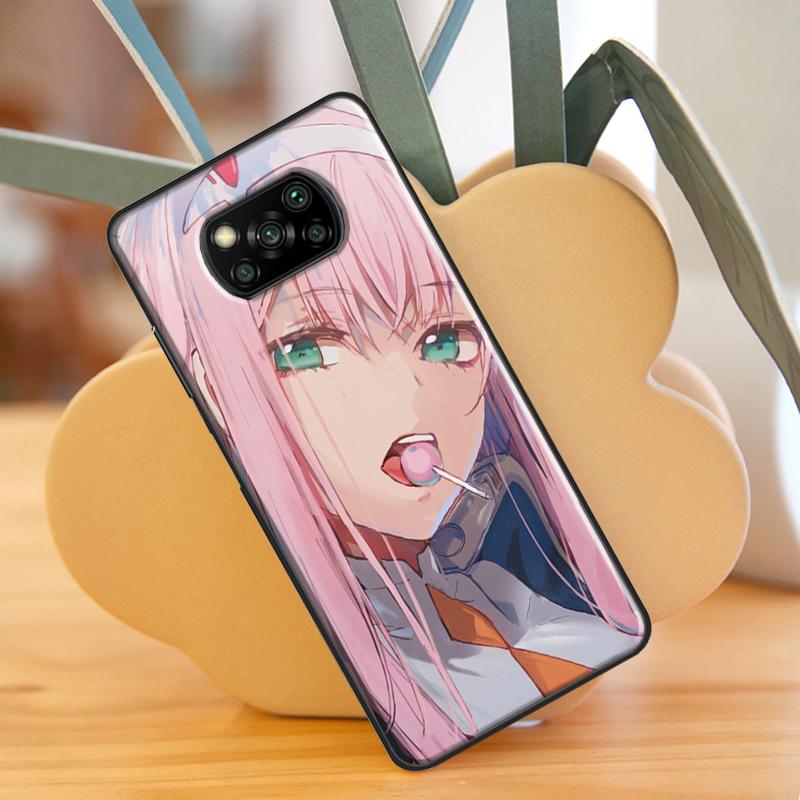 Zero Two Darling in the FranXX Anime For POCO X3 Pro X3 GT F3 M3 M4 Pro Case For Xiaomi Mi 11 Lite Mi 11T Pro 10T Back Cover