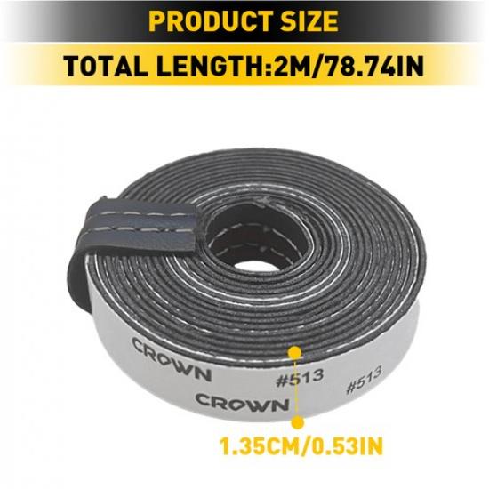 2M PU Leather Decor Line Strip Dashboard Car Sticker Moulding Trim Decorative