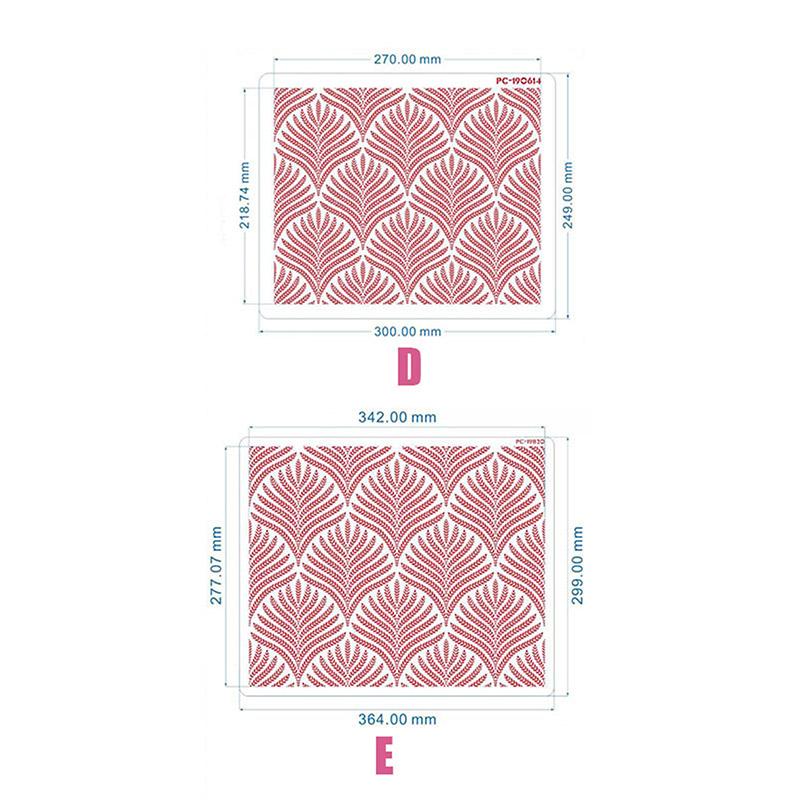Kuchen Dekorative Blume Rand Schablone Wiederverwendbare DIY Weizen Spike Muster Kuchen Vorlage Praktische Backen Werkzeuge