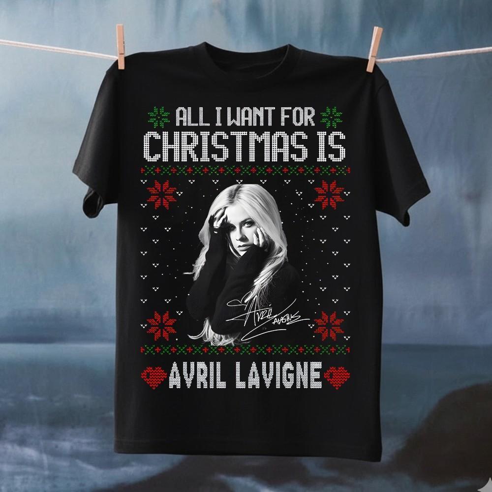 Merry Christmas Avril Lavigne Unisex All Size U518.2 M