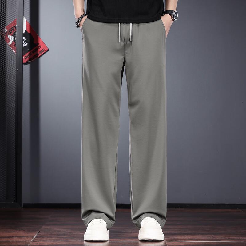 Men's Ice Silk Loose Fit Casual Pants