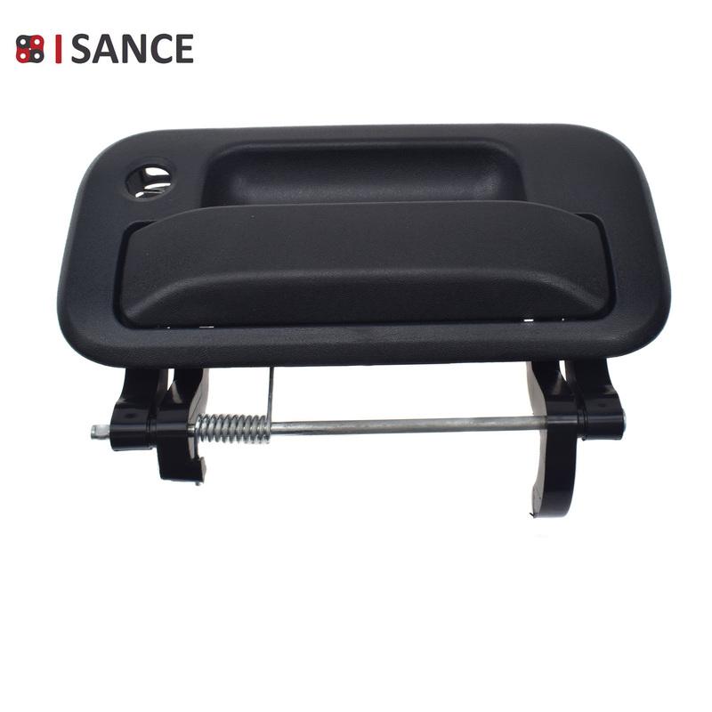Black Rear Tailgate Door Handle Latch For Ford F-150 2004-2009 F-250 F-350 F-450 F-550 Super Duty 2008 2009 2010 2011 2012 2013