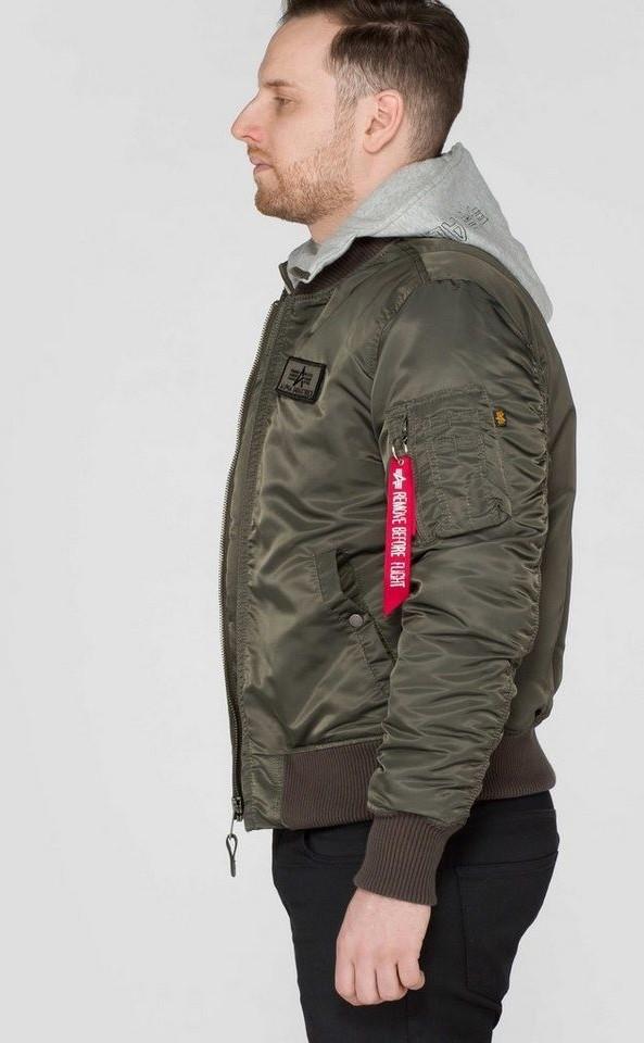 Зимняя куртка Alpha Industries MA-1 D-Tec Hood Bomber Jacket (183110) 183110-04 183110-04