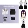 Stupendo Costume Cosplay di Reze da Chainsaw Man con Lavorazione Raffinata per Donna