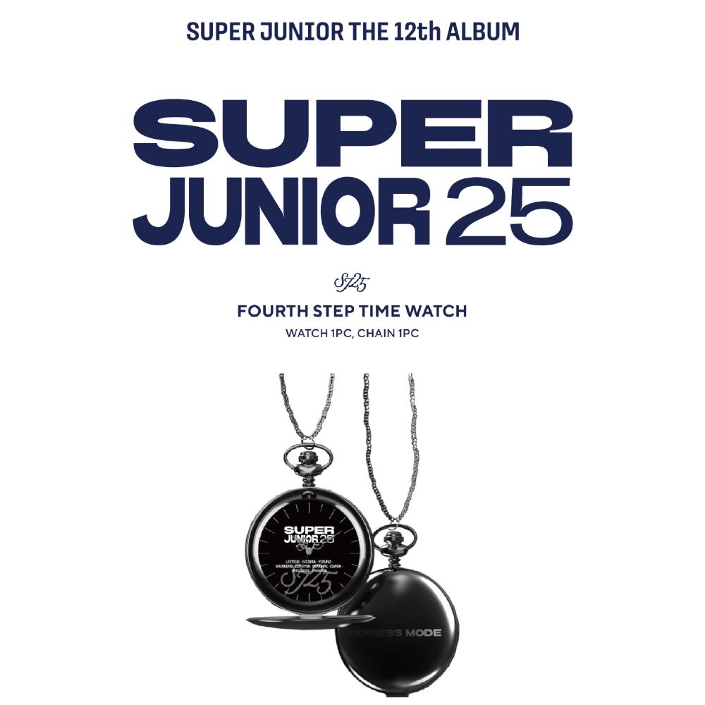 

Pre-order SUPER JUNIOR 25 Fourth Step Time Watch
