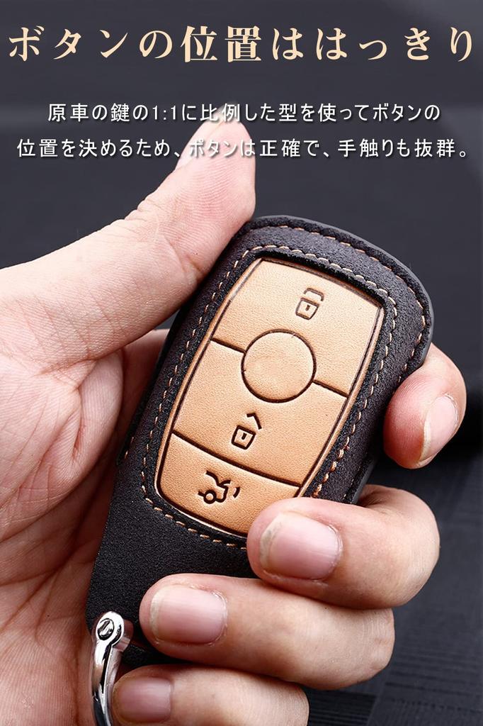 [LETINGFAR] Key case for Benz Smart key case Key cover