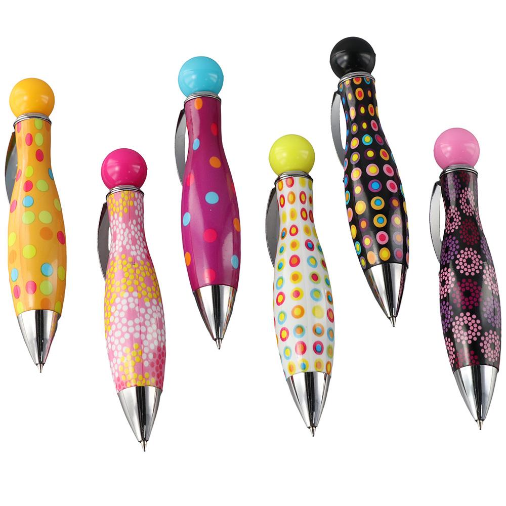 

1.0mm Short Fat Pens Black Ink Ballpoint Pen Cute Fat Pens Office