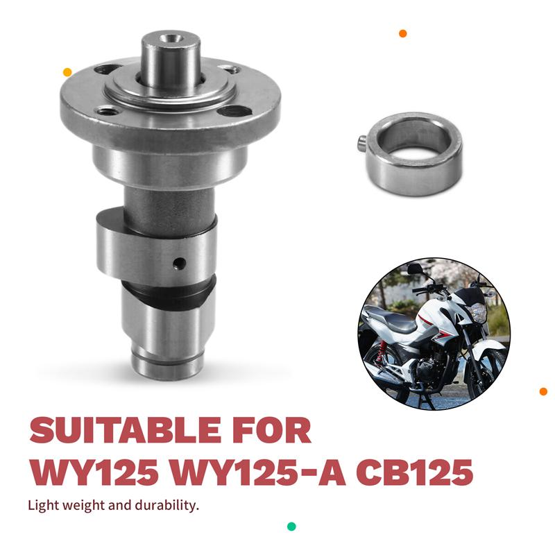 Motorcycle Camshaft Assy For Honda WY125 WY125-A CB125 CB 125 125Cc Kick Start Engine Spare Parts Motorcycle Accessories