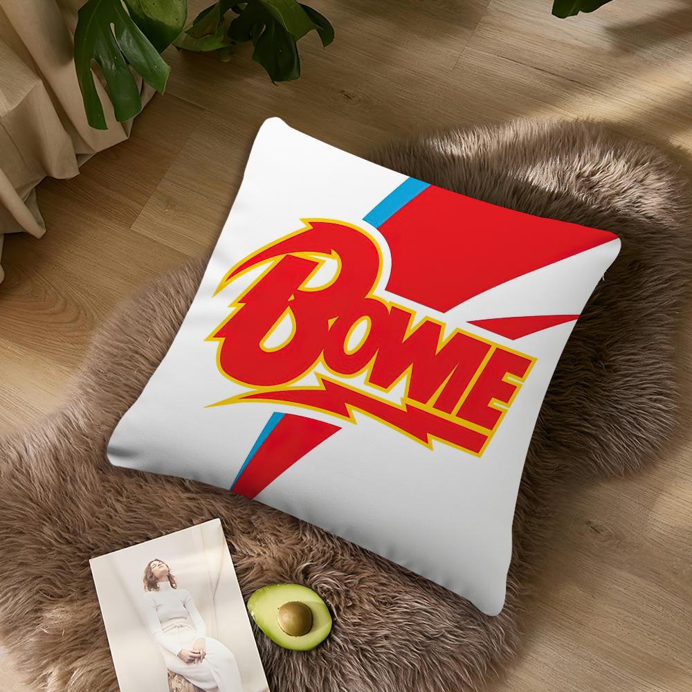 Singer S-David B-Bowie Pillow Case Living Room Home Sofa Office Shop Cover Printing Comfort Decoration Nordic Simplicity