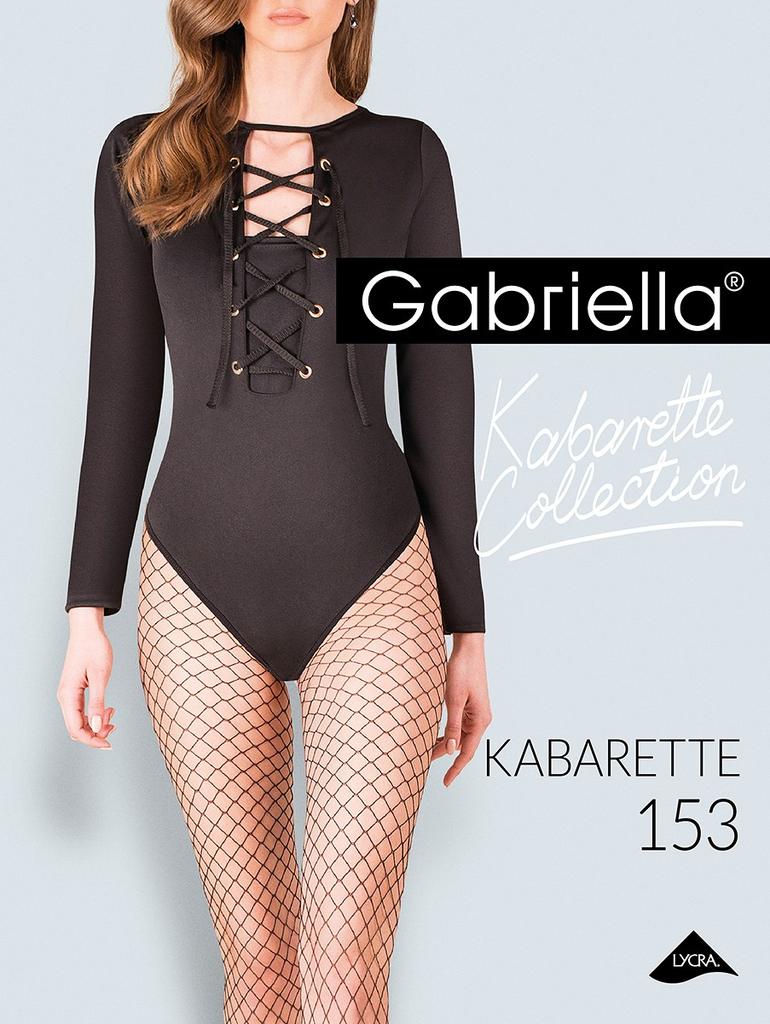 Rajstopy Gabriella Kabarette 231 153 duże oczko 1-4