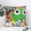Pillow Cover Classic Comedy Anime Keroros Frog Retro Trendy Pillow Case For Chair Sofa Home Decor Pillowcases